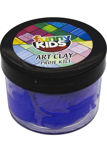 Funny Kids Art Clay Proje Kili 40CC - 556 Mavi