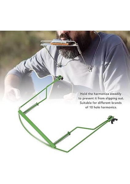 Mızıka Tutucu, Mızıka Boyunluk Standı Performans Depolama Için 10 Delikli Kaymaz Müzik Enstrümanı Desteği fırsatları