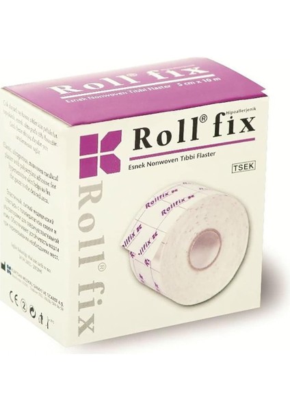 Fix 2.5cm x 5m Esnek Tibbi Flaster