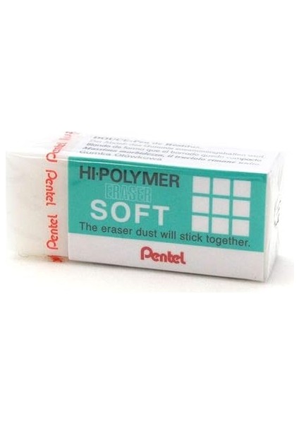 Hi-Polymer ZES08 Silgi Soft Ekstra Yumuşak, Beyaz fırsatları