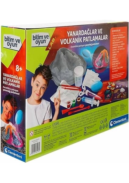 Bilim ve Oyun - Yanardağlar ve Volkanik Patlamalar modelleri