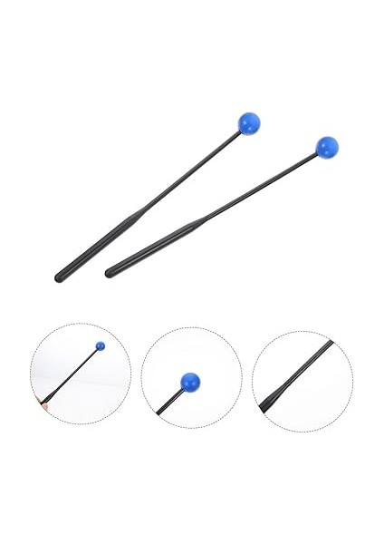 Müzik Aleti Davul Çubukları - 2 Çift Dil Davul Tokmakları Evrensel Perküsyon Tokmakları Güvenli Malzeme indirimleri