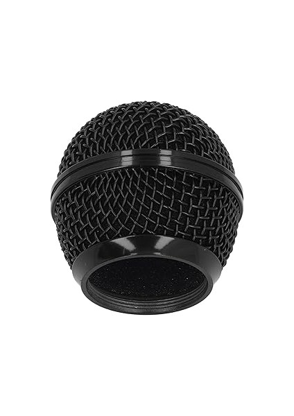 Mikrofon Izgarası Yedek Ağ, Dahili Köpük Ön Cam, Paslanmaz Çelik, SM58S SM58LC BETA58 BETA58A Sa M30 SV100 Ut2 PGX24 Slx4 Için Uygundur ve Çoğu Mikrofon Için Uygulamalıdır (Black) indirimleri