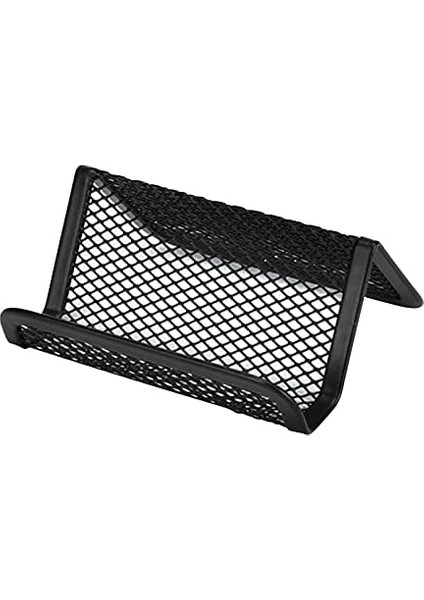 Kırtasiye Masa Üstü Lüx Metal Kartvizitlik (Siyah)