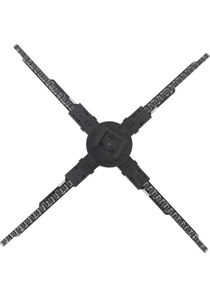 Projeksiyon Mağazası Reklam Makinesi Için 3D Holografik Fan, 4 Yaprak Tip Hologram Fanner Çözünürlük Hologram Fan Ekran Video Projektörleri (Ab Fişi)