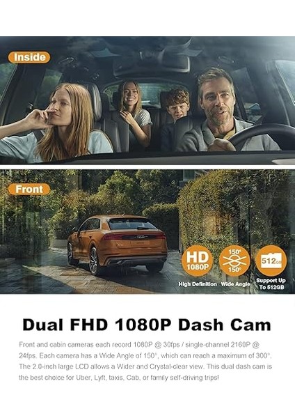 D30 Wi-Fi 4K Araç Kamerası fiyatları