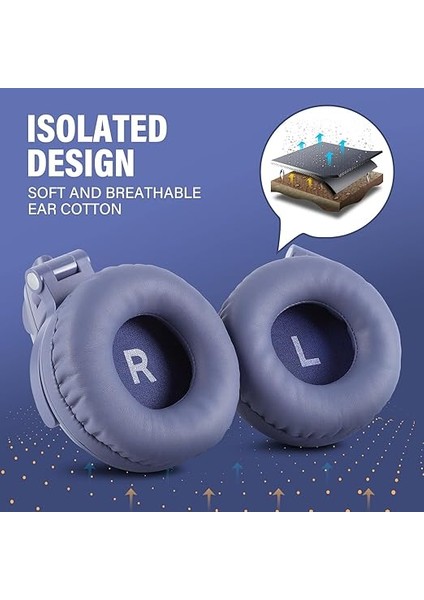 PRO10 Kulak Üstü Kablolu Dj Kulaklığı (Mor) fırsatları