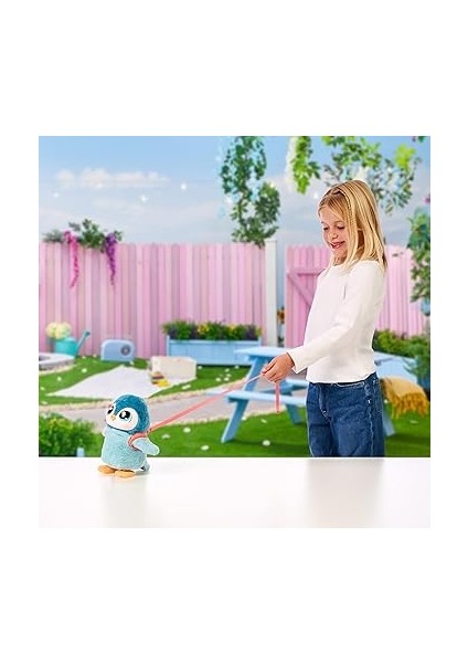 Live Pets My Walking Penguin - Waddles, Yumuşak ve Sevimli Interaktif Oyuncak Penguen, 25+ Ses ve Tepki, Yürür, Dans Eder ve Kanat Çırpar, Pilli (5+ Yaş Çocuklar Için) fırsatları
