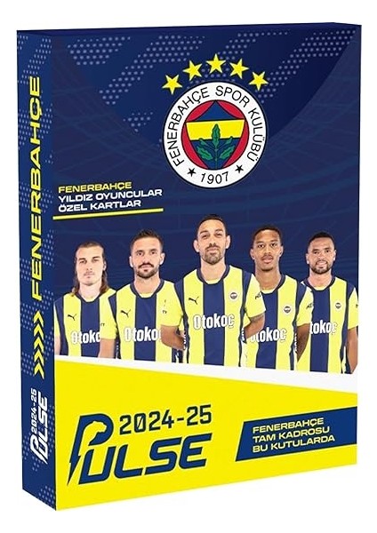 Cards - Fenerbahçe Pulse Futbol Kart Serisi 2024-2025 (12 Kart) fiyatları