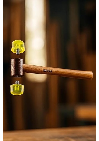 Vidalı Tokmak, Sert Plastik Başlıklı, Kolay Değiştirilebilir Vidalı Sistemli, Seramik, Fayans, Karo Için Uygun El Aleti, 26 cm Sap Uzunluklu, Dayanıklı Tokmak (30 Mm) fiyatları