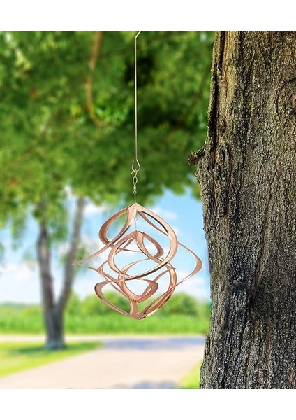 Carpet Studios 35 cm Cosmix Helix Rüzgar Çırpıcı, Lüks Askılı Bakır Kaplama fiyatları