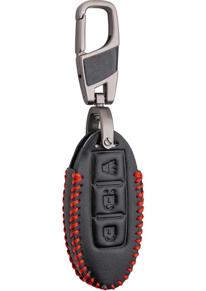 Deri Anahtar Kılıfı (Nissan Qashqai, x Trail, Pathfinder ile Uyumlu)