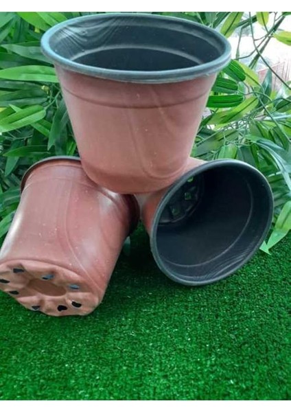 Vakum Saksı 50 Adet 14X11 cm 1,20 Lt Plastik Saksı Fide Üretim Saksısı fiyatları