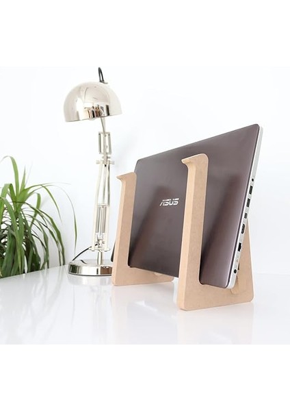 Ahşap Laptop Standı - 13" - 14" Boyutlarındaki Laptoplar ile Uyumlu - Laptop Yükseltici fırsatları