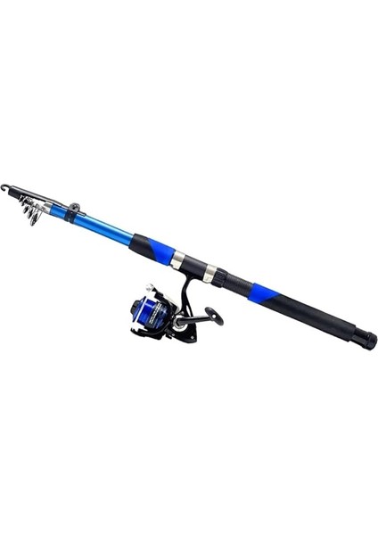 Star, Tam Takım Hobi Kıyı Olta Seti - 360CM Kamışla, TTS020, Standart, Siyah