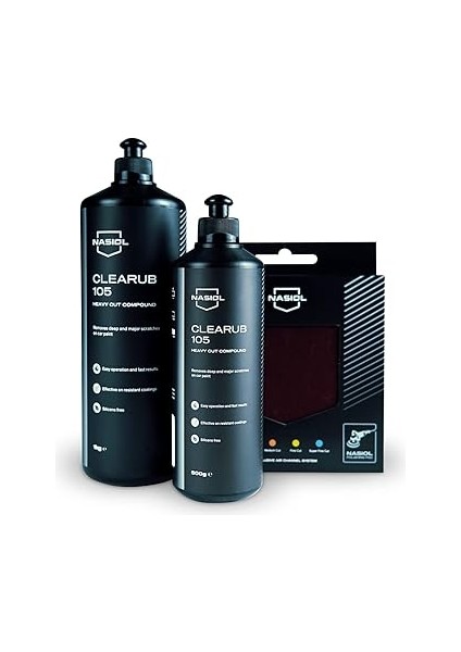 Clearub 105 Araç Kalın Çizik Giderici Pasta CILA-500 Gr-Boya Koruma Parlatma Wax, Detailing, Güçlü Çizik Alıcı Araç Pasta Cila, Boya Koruyucu ve Parlatıcı Oto Polisaj fiyatları