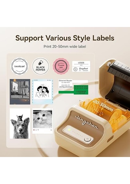 Etiketleme Makinesi B21 Pro, Hd 300DPI Etiket Yazıcısı, Büyük Kendinden Yapışkanlı Etiketler, Fotoğraflar, Ev, Ofis ve Iş Için Su Geçirmez indirimleri
