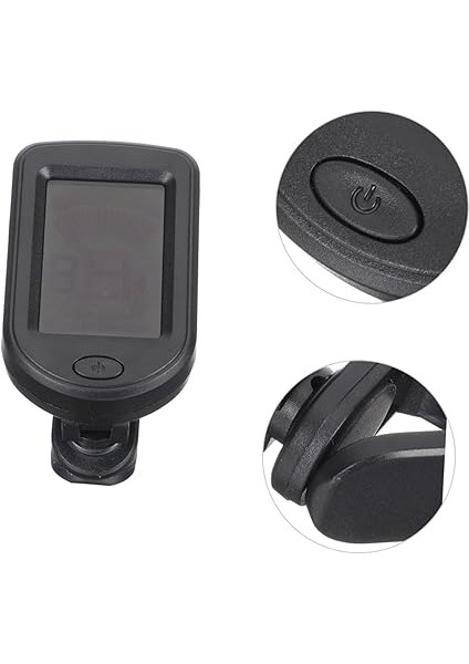 1 Takım Gitar Bas Ukulele Akort Cihazı Taşınabilir Klipsli Tuner Ekranlı Hassas Müzik Aletleri Aksesuarı fırsatları