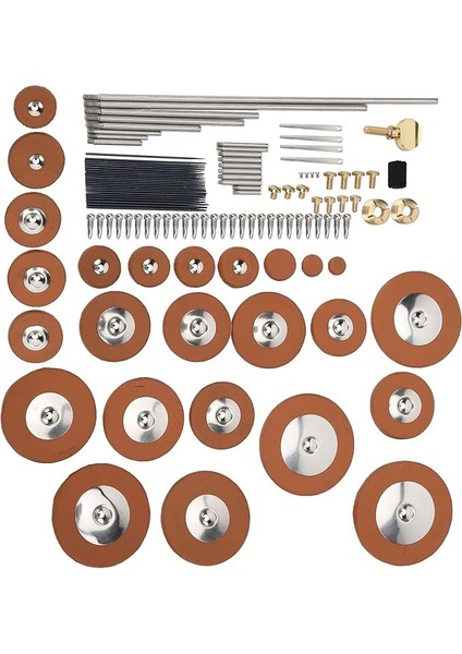 Saksafon Bakım Aksesuarı Alto Sax Onarım Kiti, Saksafon Oyuncuları Için Kullanılan Ahşap Sarışık Enstrüman Değiştirme Aksesuarı