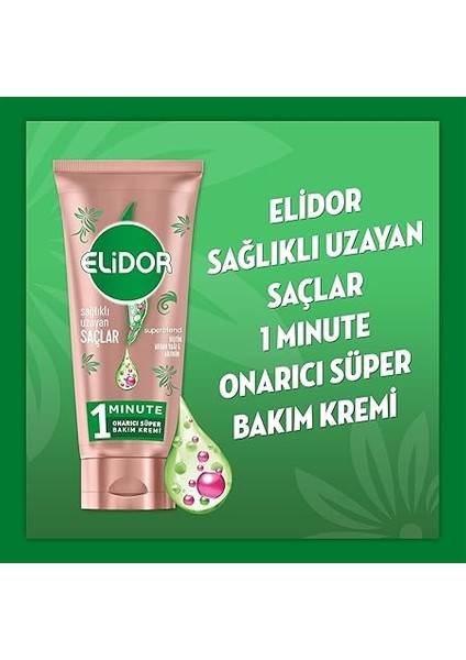 1 Minute Onarıcı Süper Saç Bakım Kremi Sağlıklı Uzayan Saçlar 170 ml modelleri