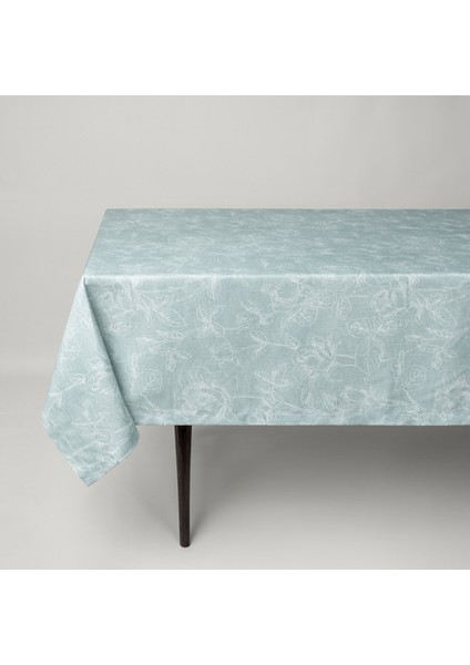 Novel 150X250 cm Masa Örtüsü Mavi