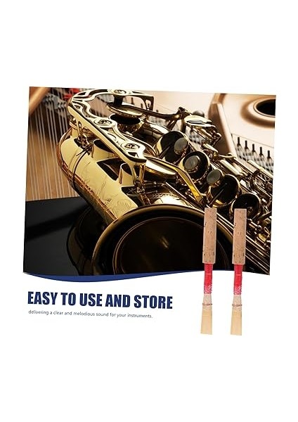 2 Adet Oboe Reedi Doğal Kamış Malzeme Başlangıç Seviyesi Müzisyenler Için Yüksek Kalitesi ve Güvenilir Için Tasarlandı indirimleri