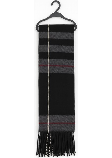 Unisex Kışlık Floş Akrilik Atkı (190X33)