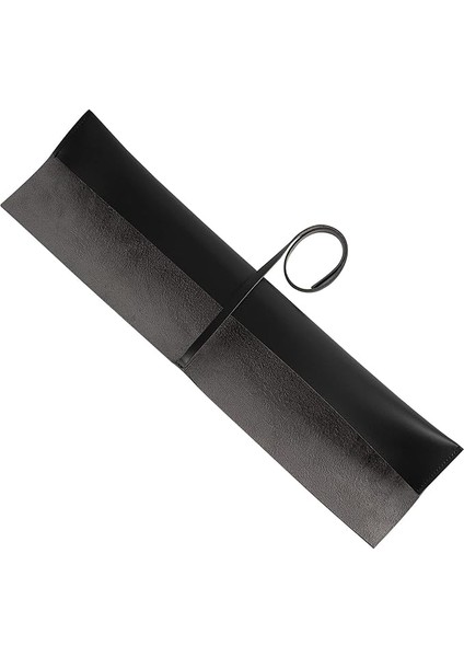 Pu Leather Drumstick Bag Drum Stick Holder For Storage And Carrying, Drum Stick Storage Handbag And Carrying Case, Drum Accessories (Black)