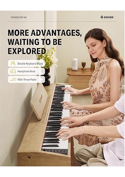 Ddp-60 Dijital Piyano (Light Oak) indirimleri