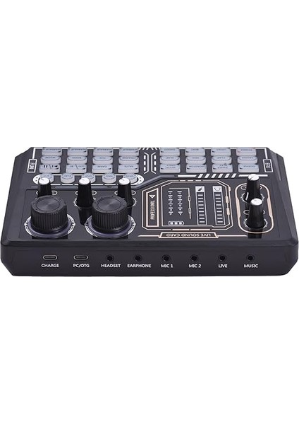 Ses Kartı Youtube Kick Podcast ve Yayıncı, Ses Kartı, Dj Mikser, Taşınabilir Podcast Prodüksiyon Stüdyosu, Canlı Yayın, Kayıt, Oyun Için Kondenser Ses Kartlı Mikrofon Mikseri P16 modelleri