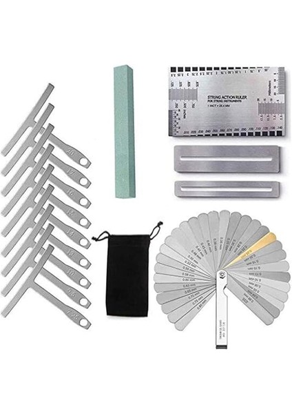 Luthier Tools Profesyonel Gitar Tamir Ayarı Yapma Alet Seti