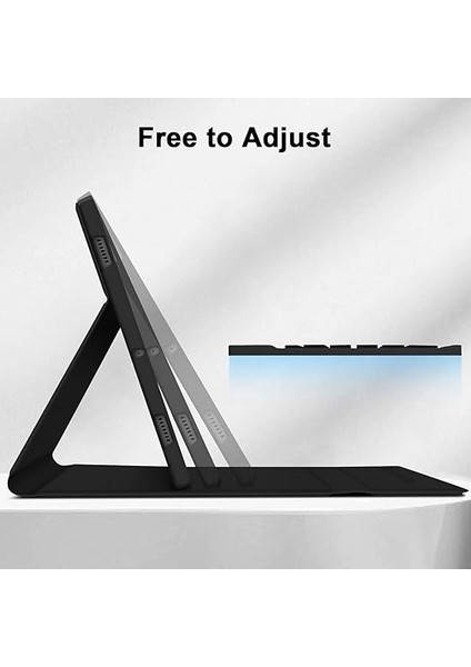 Galaxy Tab S10 LITE/S9/S10 Fe/s9 Fe 10.9/11 Inç Case Uyumlu Keybord Bluetooth Türkçe Q Klavyeli Kılıfı (Siyah) indirimleri