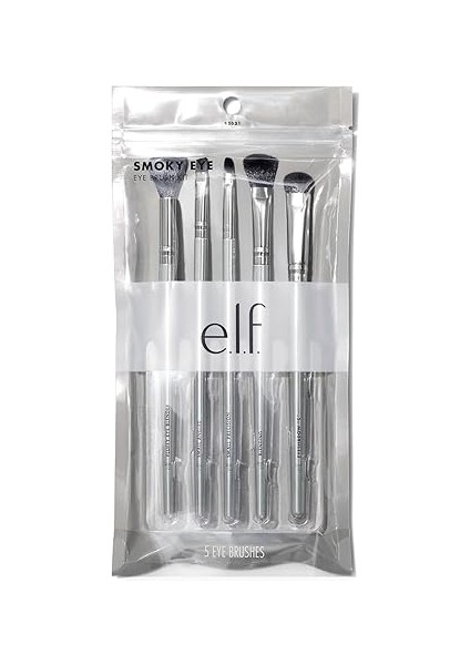 Dumanlı Göz Fırçası Seti, Sentetik, 5 Parça Set (82021) (Fırça Sapı Rengi Değişebilir) fiyatları