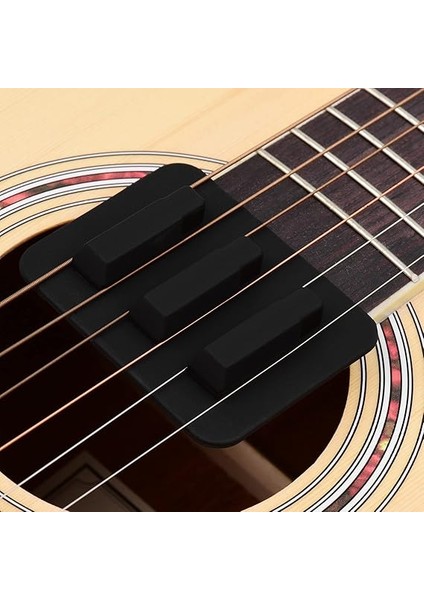 Susturucu Seti Gitar Ses Deliği Kapağı Sessiz Susturucu Seti Akustik Gitar Için 11 cm Soundhole Gitar Muter Enstrüman Aksesuarı modelleri