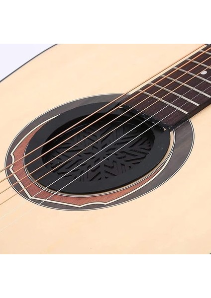 Susturucu Seti Gitar Ses Deliği Kapağı Sessiz Susturucu Seti Akustik Gitar Için 11 cm Soundhole Gitar Muter Enstrüman Aksesuarı fırsatları