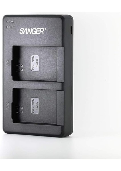 NP-FW50 Sony Uyumlu Ikili USB Şarj Aleti