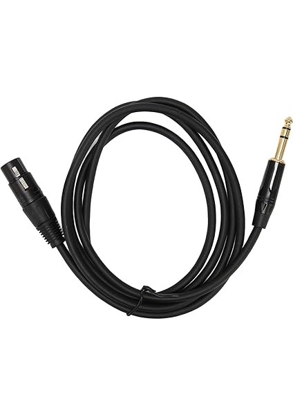 Xlr Dişi - 1/4 Inç Kablo, Ağır Hizmet 3pin Xlr - 6.35MM Fiş Stüdyo ve Canlı Performans, Dengeli Ara Bağlantı Kablosu (#2) fiyatları