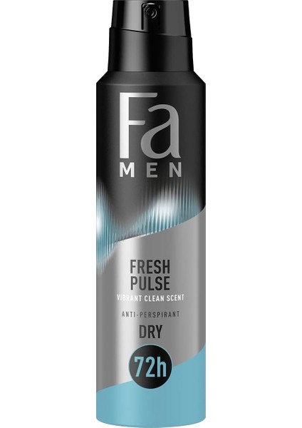 Men Fresh Pulse Bergamot Canlılığı Deosprey 150 ml