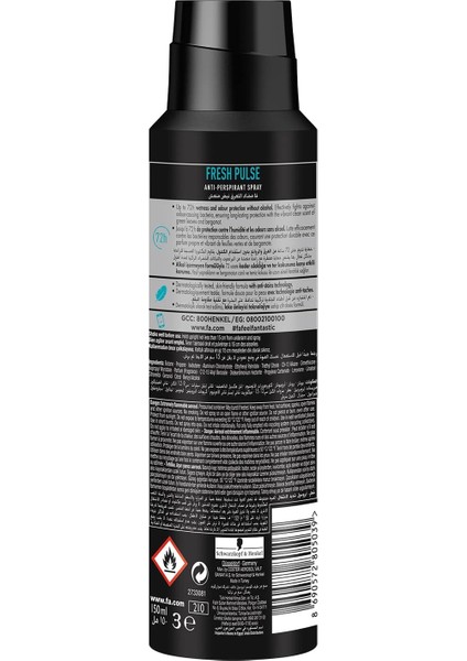Men Fresh Pulse Bergamot Canlılığı Deosprey 150 ml fiyatları