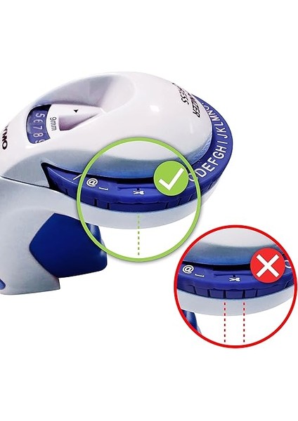 Omega Etiket Kabartma Aleti, Sezgisel Döner Klik Sistemli Ergonomik Kabartma Aleti modelleri