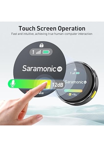 Blinkme U2 Kablosuz Yaka Mikrofonu, Android Tip C Akıllı Telefon iPhone 15 Gürültü Engelleme, 8 Saat Pil, 100 M Iletim, Canlı Akış Video Kaydı Için Kablosuz Yaka Mikrofon fiyatları