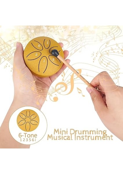 Tamburu, 6 Tonlu, Dış Mekan, Yağmur Davulu, Dış Mekan, Yağmur, Ses Çanağı, Çakra, Yağmur Davulu, Taşınabilir Mini Davul, Yağmur Tamburu, Dış Mekan Yağmur Tamburu, Bahçe Için, Mini Davul, fırsatları