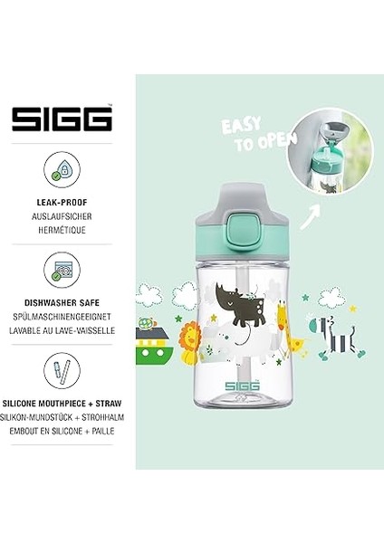 ​​​​​​ 8731.30 Miracle Jungle Friend 0.35 Litre Çocuk Su Matarası modelleri