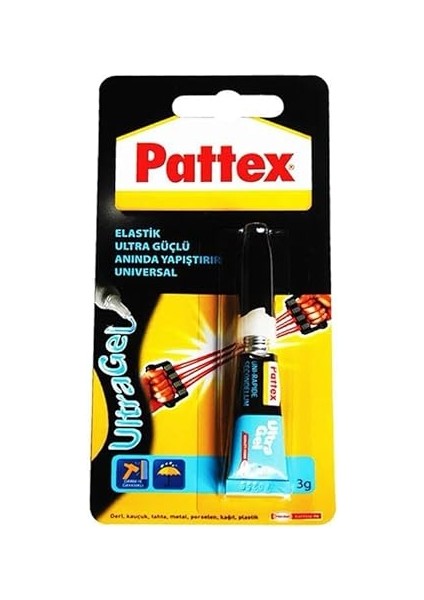 1505805 Ultra Gel Süper Japon Yapıştırıcı 3 gr