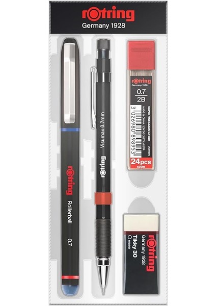 Visumax + Roller Ofis Seti- 0.7 Mm, Mavi