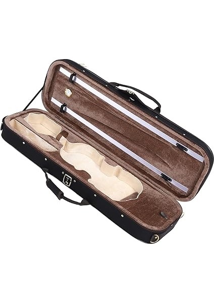 Profesyonel Müzisyenler Için Ideal Olan Higrometreli Şık 4/4 Beden Keman Kutusu Oxford Kumaş Köpük Malzemesi modelleri