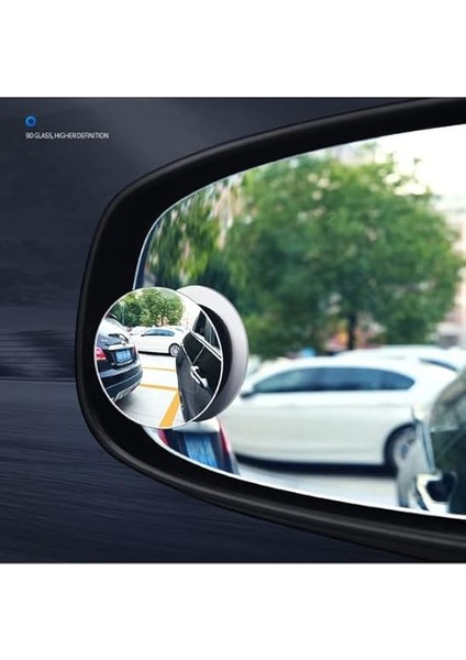 Full – Vision Kör Nokta Aynası 360 Derece Ayarlanabilir Çerçevesiz Gerçek Cam Ultra Ince 2 Adet Kna-01 fiyatları