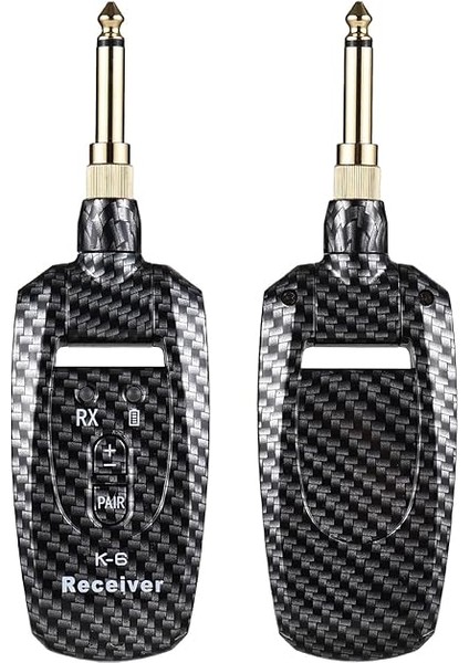 Kablosuz Gitar Sistemi Şarj Edilebilir 2.4g Taşınabilir Uhf Gitar Verici Alıcı Elektro Gitar Bas Için Set Elektrikli Rüzgar Enstrümanları Gerçek Zamanlı Iletim 2 6.35MM Adaptörlü 270 Derece Dö fırsatları