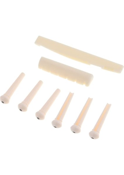 Akustik Gitar Köprüsü Pimleri, Sele Somun Seti, Köprü Pimleri, Sele ve Somun Akustik Gitar Için