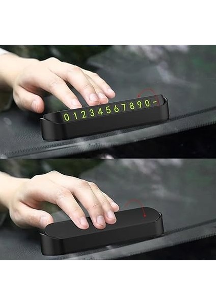 Numaratörü Araba Numaratör Park Telefon Numarası Içi Fosforlu Cam Için Parktel Oto Otomobil Camı Numaralık Cep Telefonu fiyatları